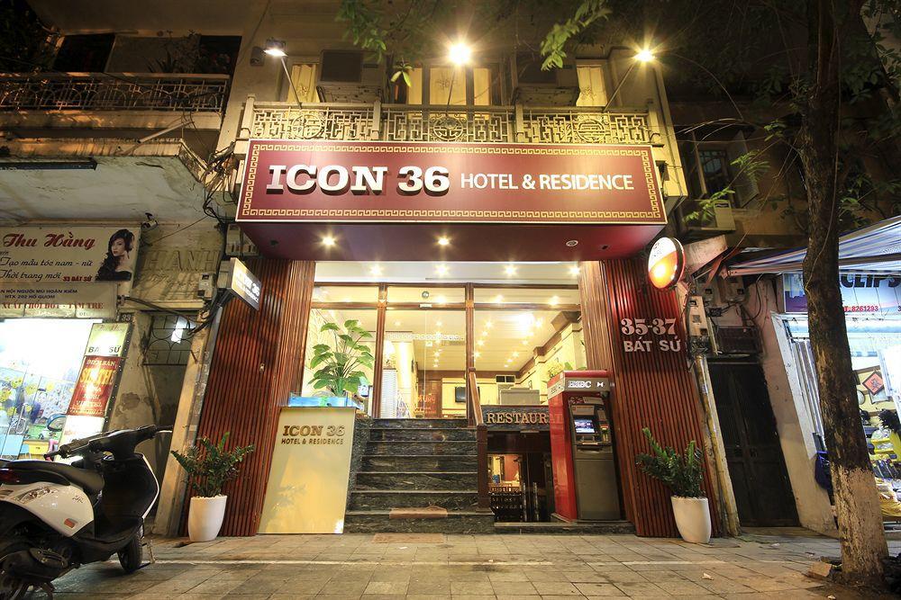 Icon 36 Hotel & Residence Hanoi Bagian luar foto