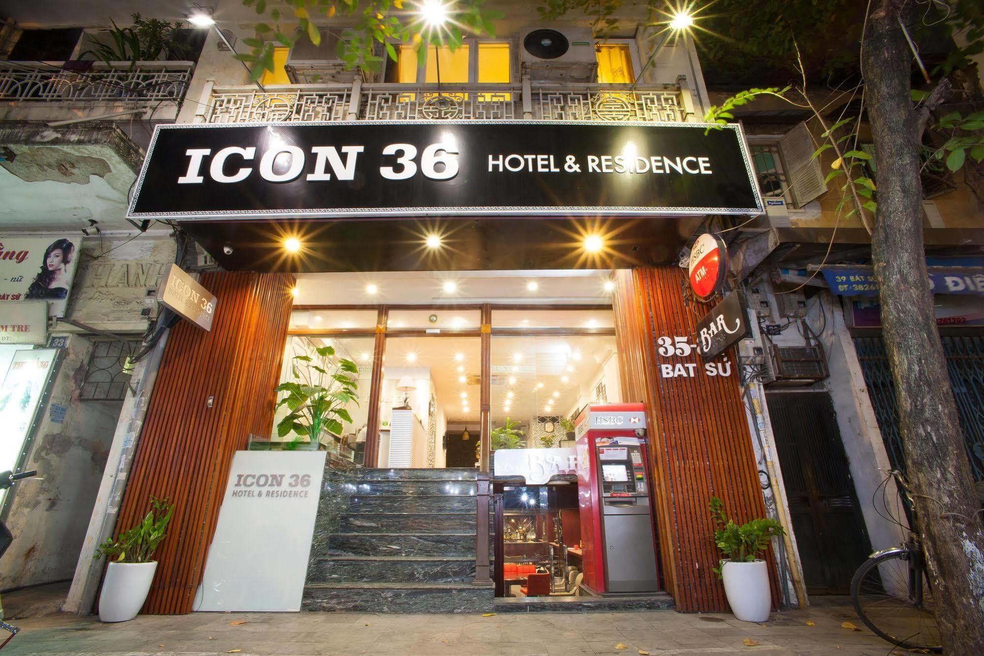 Icon 36 Hotel & Residence Hanoi Bagian luar foto